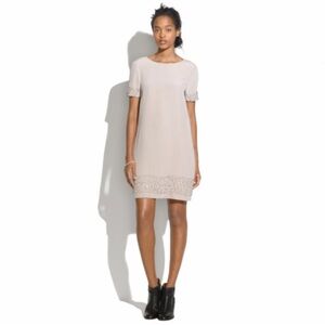 Madewell Silk Twinkle Light Shift Dress